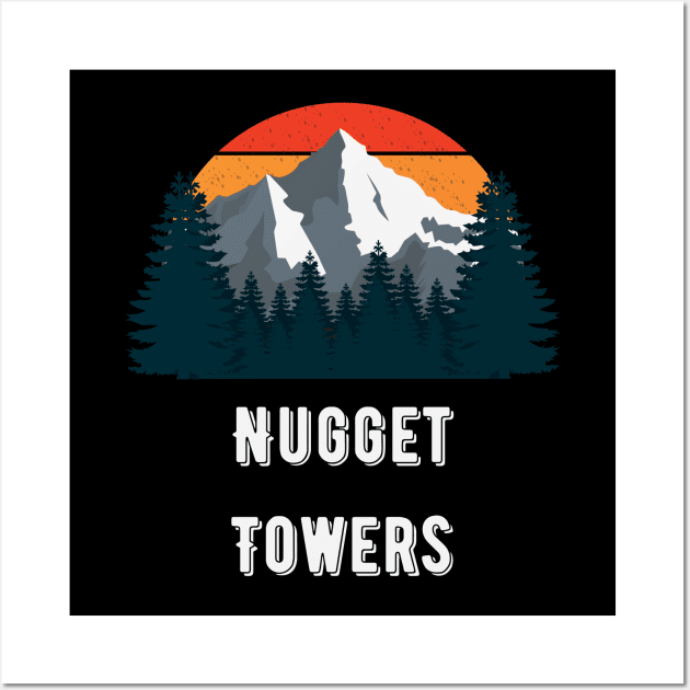 Nugget Towers Wall Art by Canada Cities